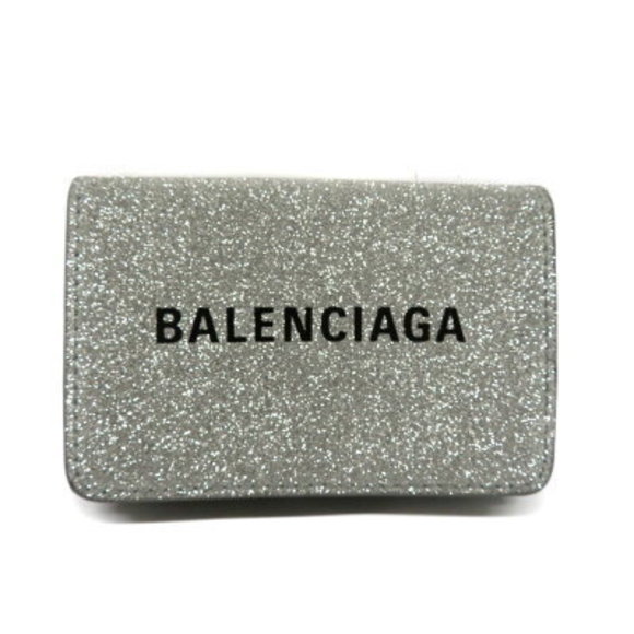 BALENCIAGA Wallet Leather Glitter Sparkle - Picture 1 of 6